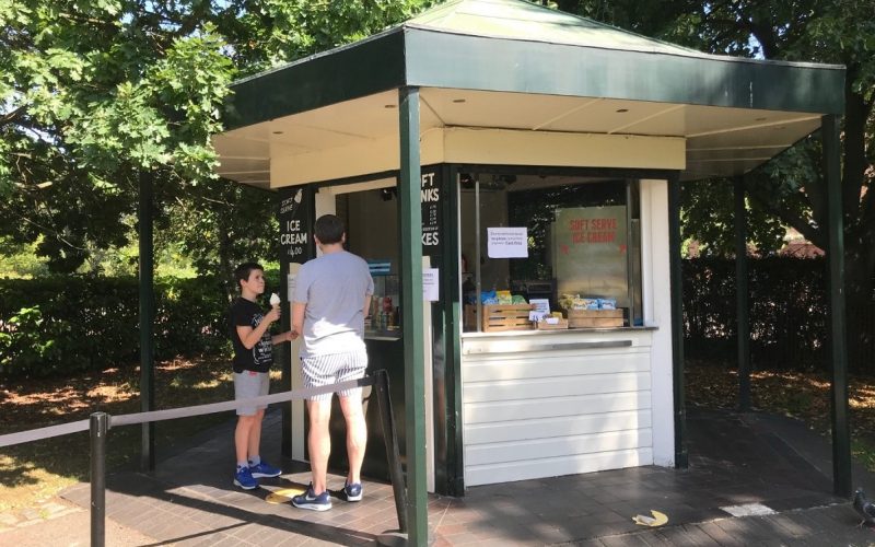 Ice Cream Kiosk - In the Park