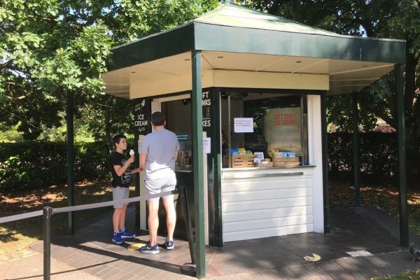 Ice Cream Kiosk - In the Park
